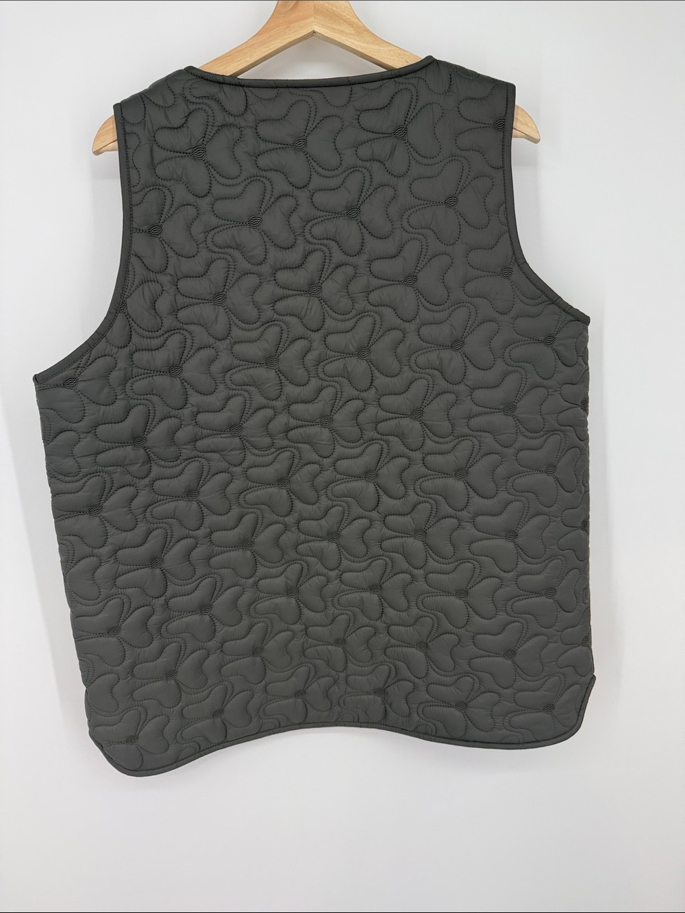 Smash + Tess Carson Quilted Vest Magnet Grey NWT Neutral Layering Puffer Vest - Picture 5 of 11